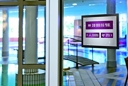 Durable Self-Adhesive Magnetic Duraframe Document Sign Holder, Letter-Size 8-1/2" X 11", Black, 2 Pack (476801) #TOP7