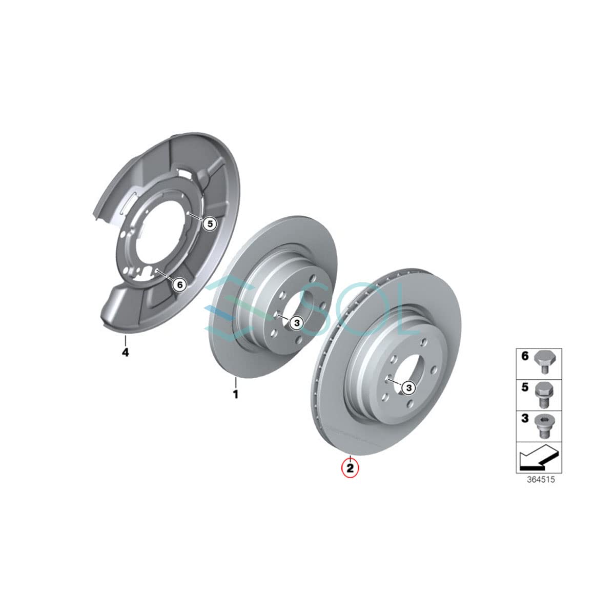 Amazon | E90 E91 E92 E93 E84 X1 リア ブレーキローター ディスク