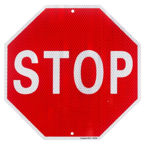 industrial warning signs 24-inch