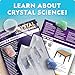 NATIONAL GEOGRAPHIC Mega Crystal Growing Kit for Kids- Grow 8 Crystals with Light-Up Stand, Science Gifts for Kids 8-12, Crystal Making Experiment, Science Kit for Girls and Boys