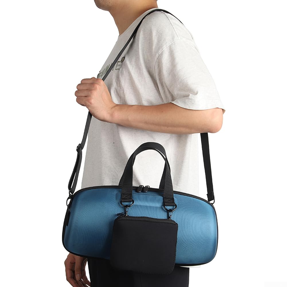 Lautsprecher-Aufbewahrungstasche, für JBL für Xtreme Lautsprecher, schützende Tragetasche, Hartschale, tragbare Reisetasche (X5, Marineblau)