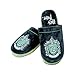 Harry Potter Slytherin Plüsch Pantoffeln Slipper Hausschuhe schwarz grün - 38-40