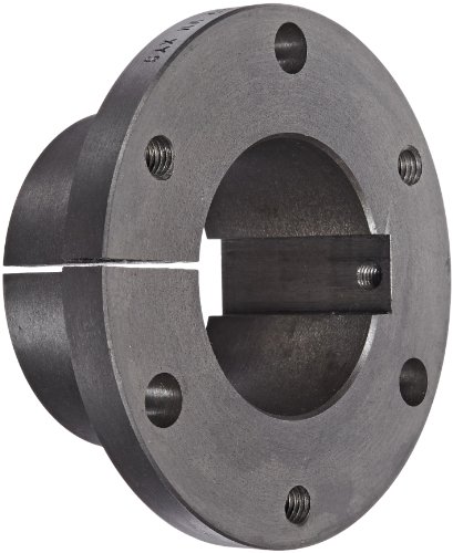 TB Woods Type SF SFM60MM Sure-Grip Bushing, Metric, 60 mm Bore, 79.4 mm OD, 50.8 mm Length, 1243 lbs/in Torque, Standard Design, Standard Keyway