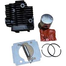 Cylinder Piston Piston Ring Set Compatible With Chainsaw Models 725 HT26 HT27 BV126 HC260XP Aftermarket Replacement