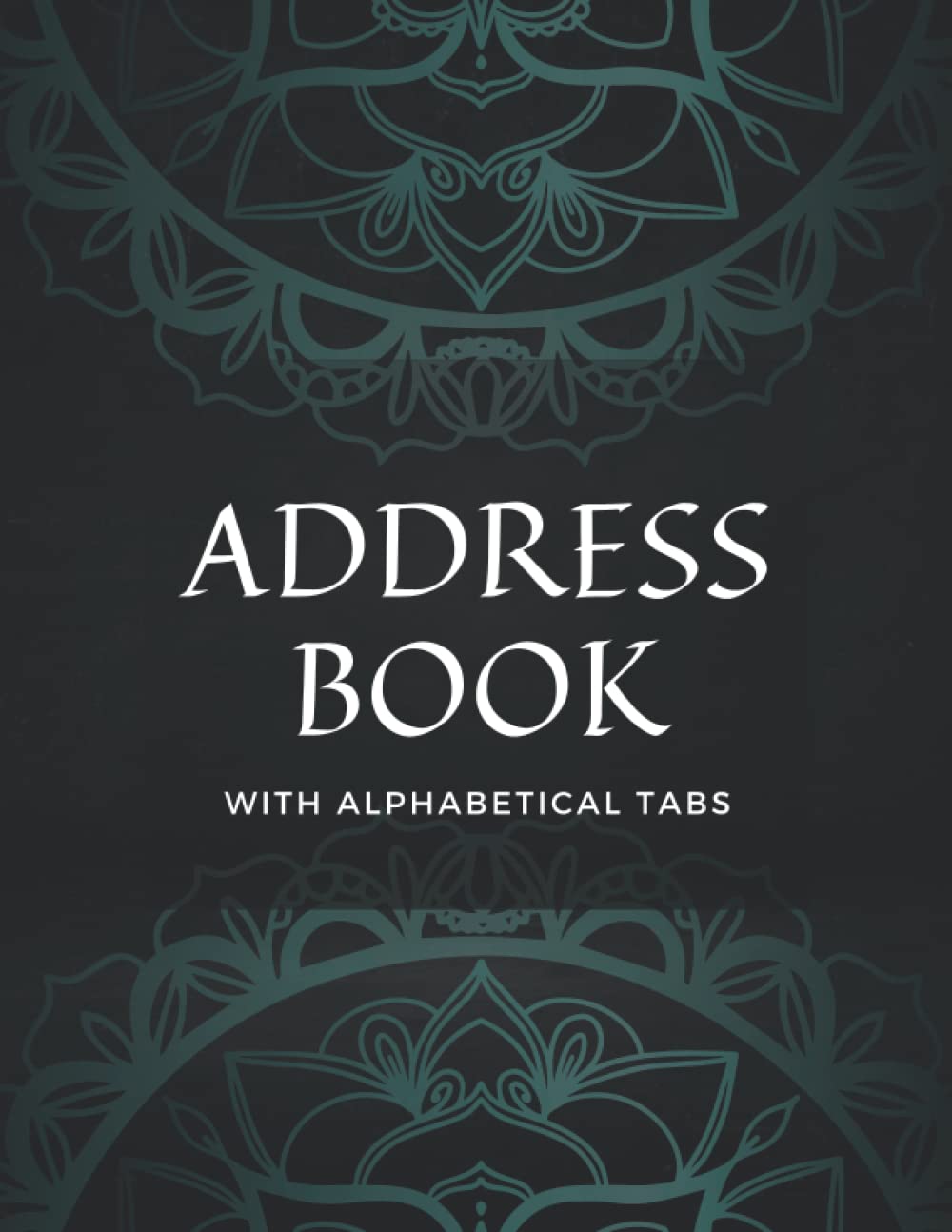 Address Book With Alphabetical Tabs: Large Telephone Address Book for Seniors To Record Phone Numbers, Addresses, Emails, Birthdays and Notes