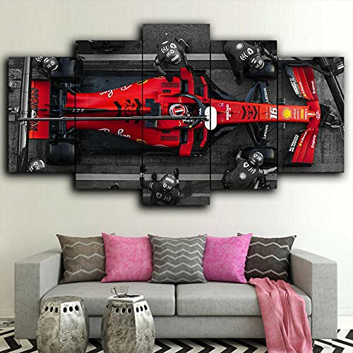 F1 Formula Car Image XXL Tableau Tableau Mural Salon Grand Format Moderne - 3