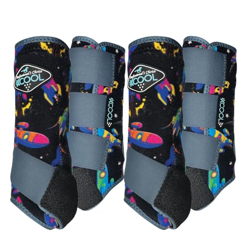 Image of Professional's Choice 2XCOOL Sports Medicine Horse Boots | Protective & Breathable Design for Ultimate Comfort & Durability in Active Horses | Value 4 Pack