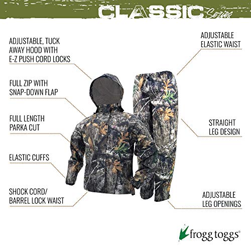 FROGG TOGGS Women's Classic All-Purpose Waterproof Breathable Rain Suit2