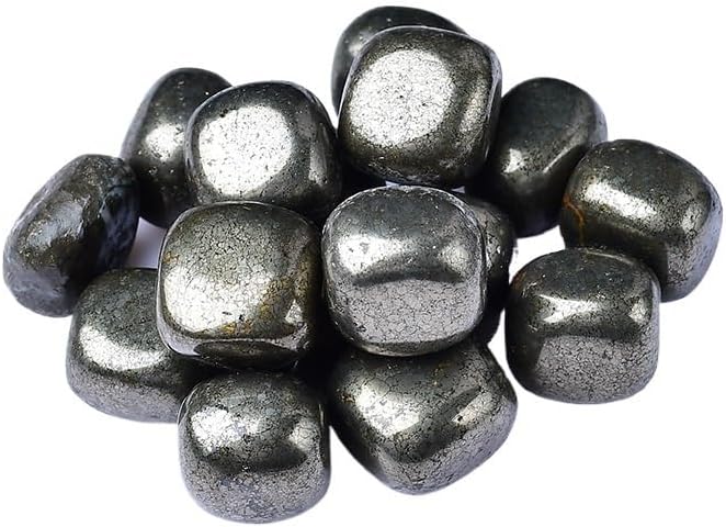 WHZHDMA Bulk Natural Crystal Rough Stone Natural Crystal Pyrite Tumbled Stone Ornament Ore Specimen Teaching Science Stone Bathtub Stone Rocks Stones and Crystals