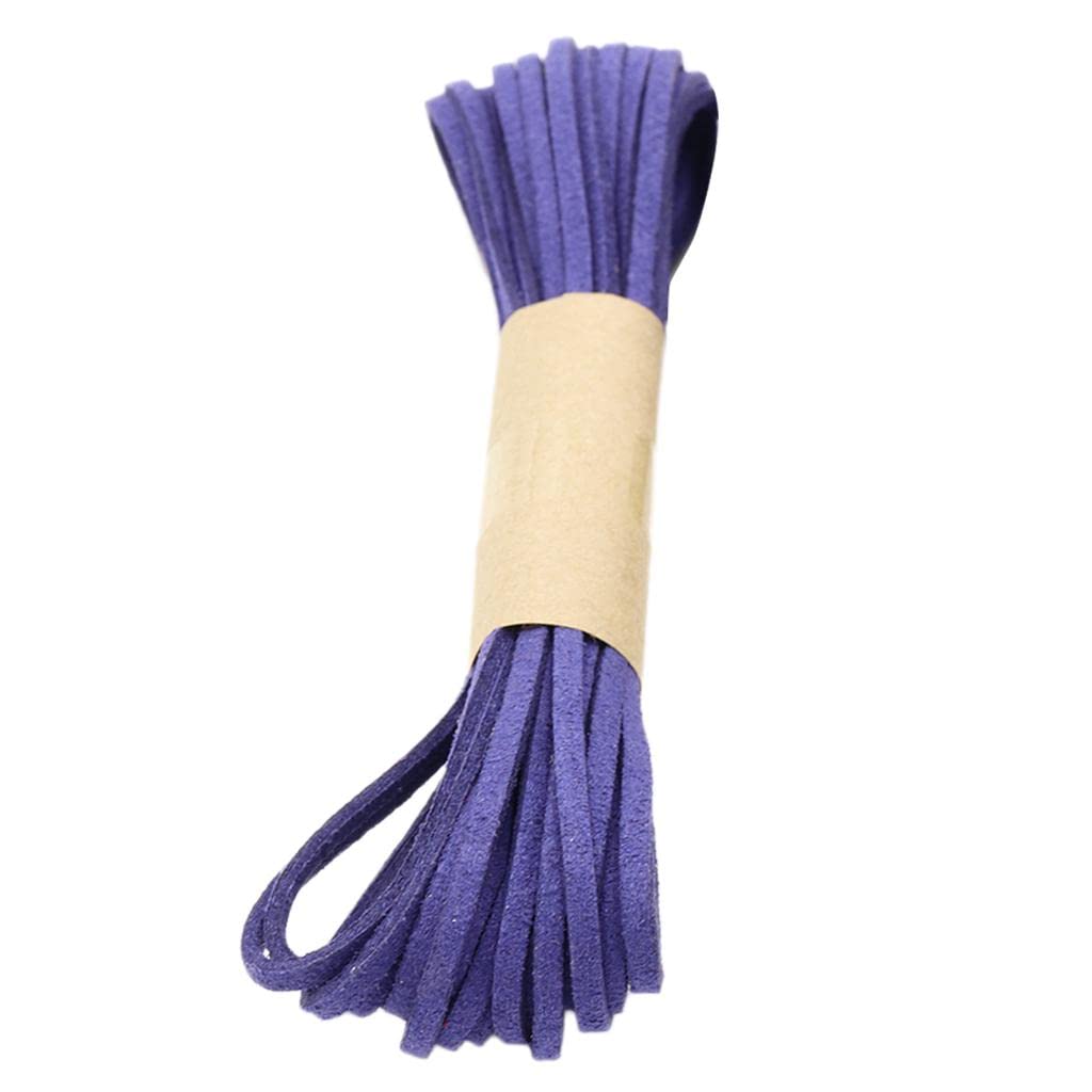 CALANDIS™ 5 Meters 2.6mm Leather Cord Soft Suede Flat Rope Craft Navy Blue | Jewelry Making Cord & Wire-image-15