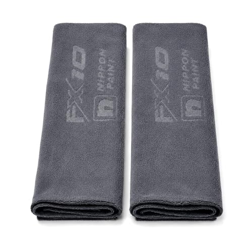 Nippon Paint FX10 Microfiber Cloth for Car Cleaning, 500 GSM, Pack of 2