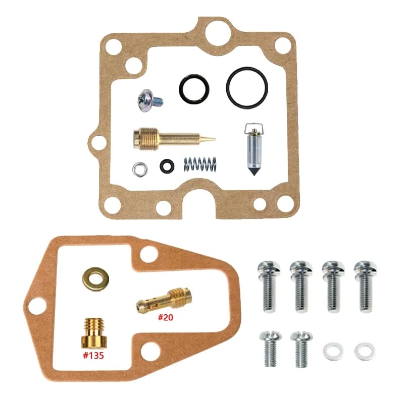 Kit di riparazione del carburatore MikuniTM40 DR600 per moto 1986-1989, kit di ricostruzione del carburatore DR 600 (kit di riparazione)