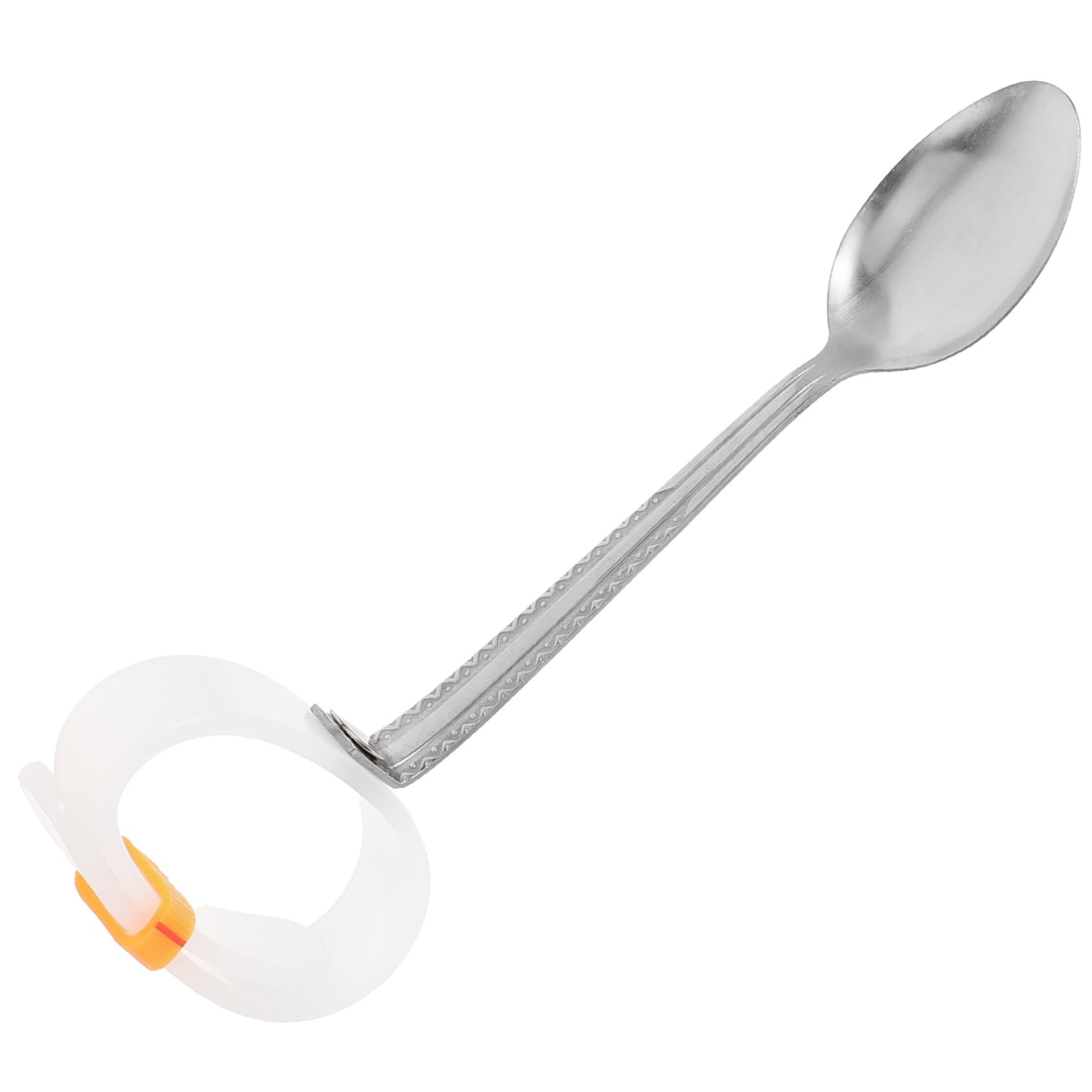 BUTIFULSIC Utensils Flatware Elderly Adaptive Spoon Disabled People Spoon Elderly Spoon Spoons Anti-Skid Portable Spoon Tremble Proof Spoon Anti-Slip Adaptive Spoon Stainless Steel