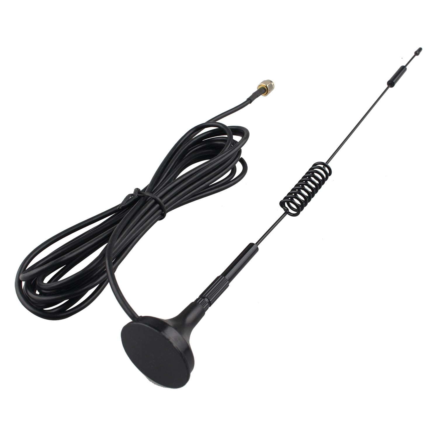 Futheda 4G LTE Antenna 12dBi MIMO SMA Male Aerial Magnetic Base with 3m/9.8ft Cable Compatible with Vodafone O2 Three EE Huawei Netgear TP-Link 4G LTE Router Modem Hotspot CPE Gateway Modular