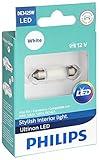 Philips Automotive Lighting DE3425WLED Ultinon LED (White), 1 Pack
