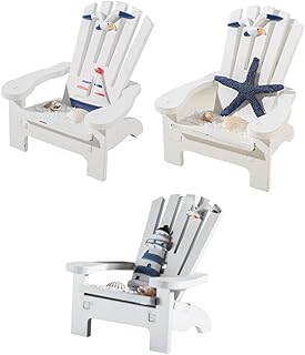 Levemolo 4 Pçs Enfeites De Decoração Para Casa Mini Cadeiras De Praia Ornamento Em Miniatura Cadeira Minúscula Cadeira De Madeira Em Miniatura Cadeira Em Miniatura Cadeira Em Miniatura