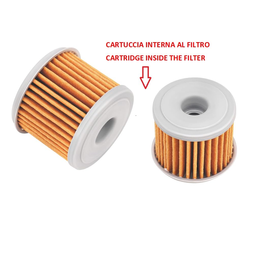 MOTO SPORT MONDO Olio per Motocicletta 4 litri 10W40 HC-TECH Kit di manutenzione per motocicletta con filtro olio