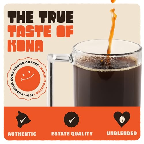 Café Nunulu Coffee That Sings 100% Kona en grano 7 Oz miniatura 3