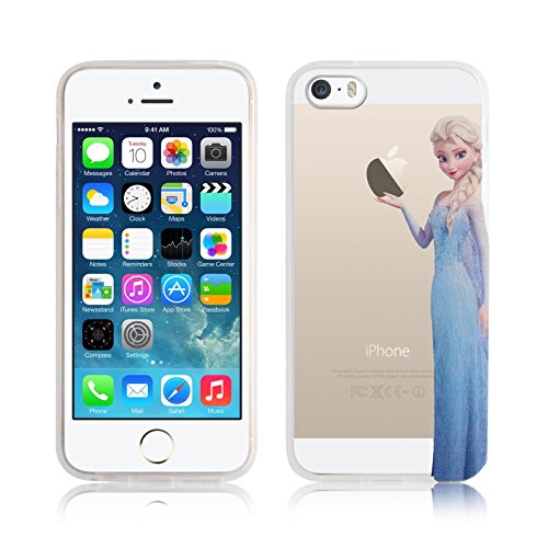 JAMMYLIZARD Cover iPhone 5s, Custodia in Silicone