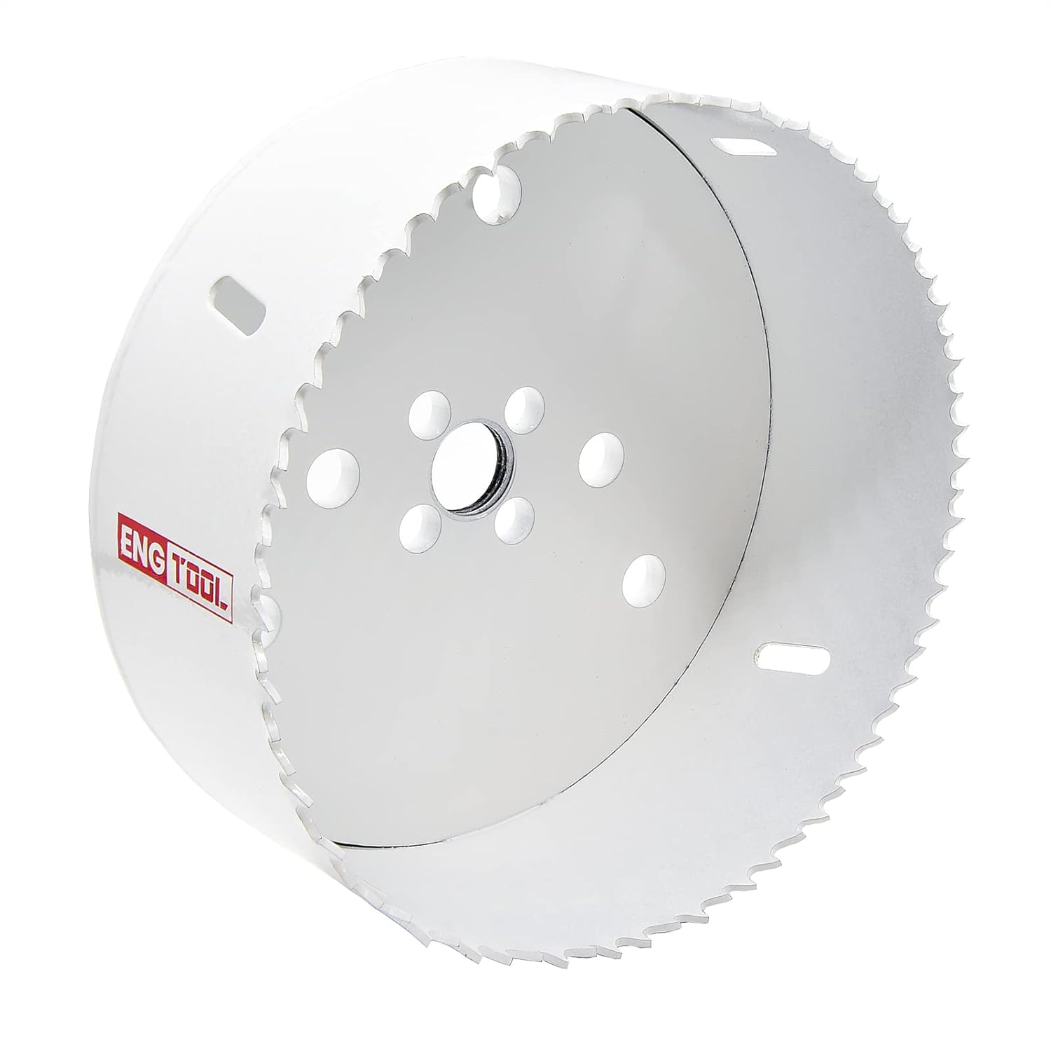 MaxTool 4-1/2" Bi-Metal Hole Saw 114mm HSS M42 Bimetal Holesaw 1.75" Deep for Metal Wood Plastic Composite etc; BM03W44R432