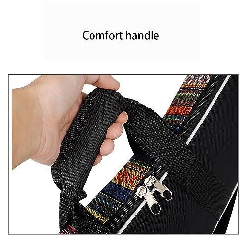 Housse de mandoline imperméable en coton épais et finitions Oxford
