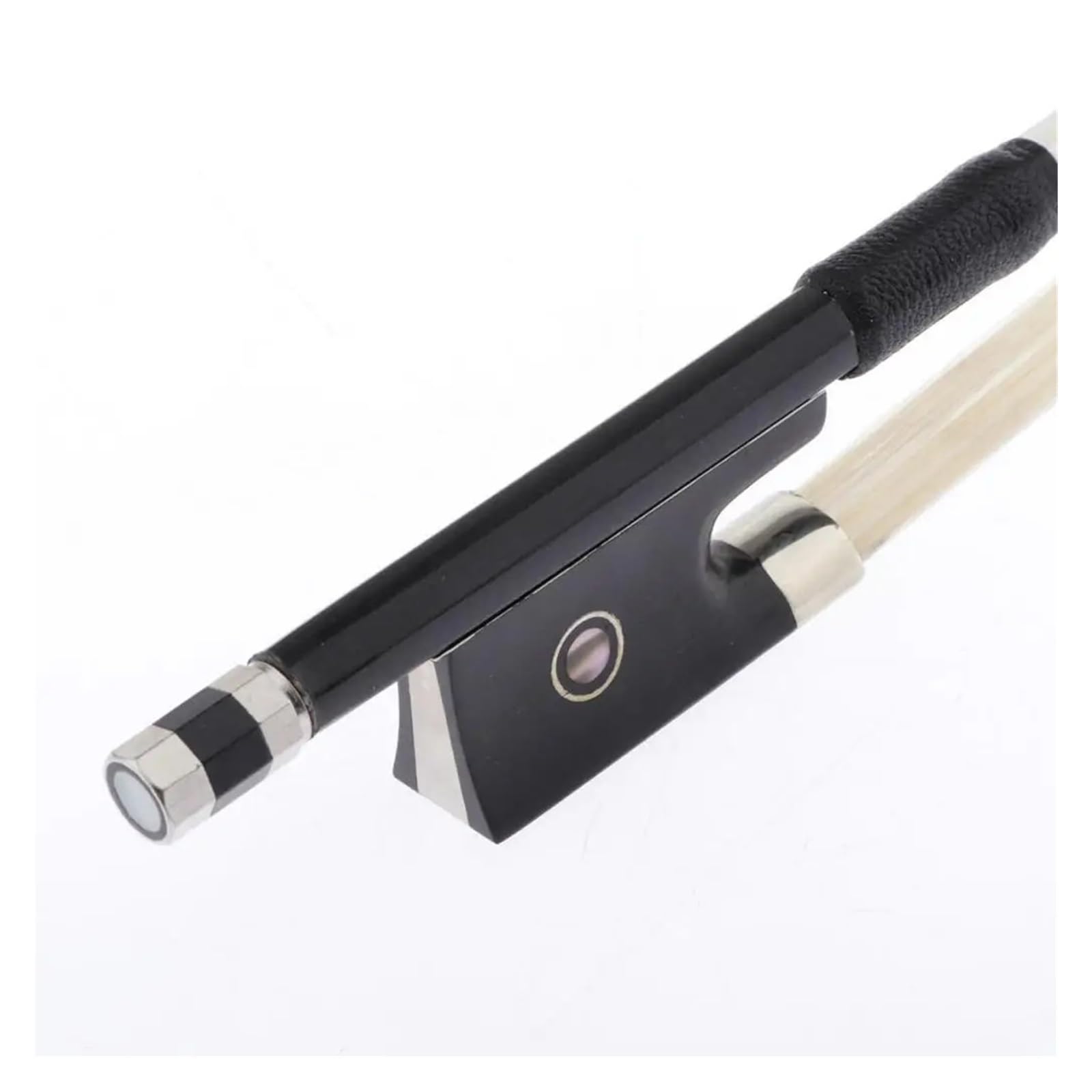 Arco de violín Master de fibra de carbono, accesorio de violín de palo de ébano duradero de tamaño 4/4 for violinistas avanzados