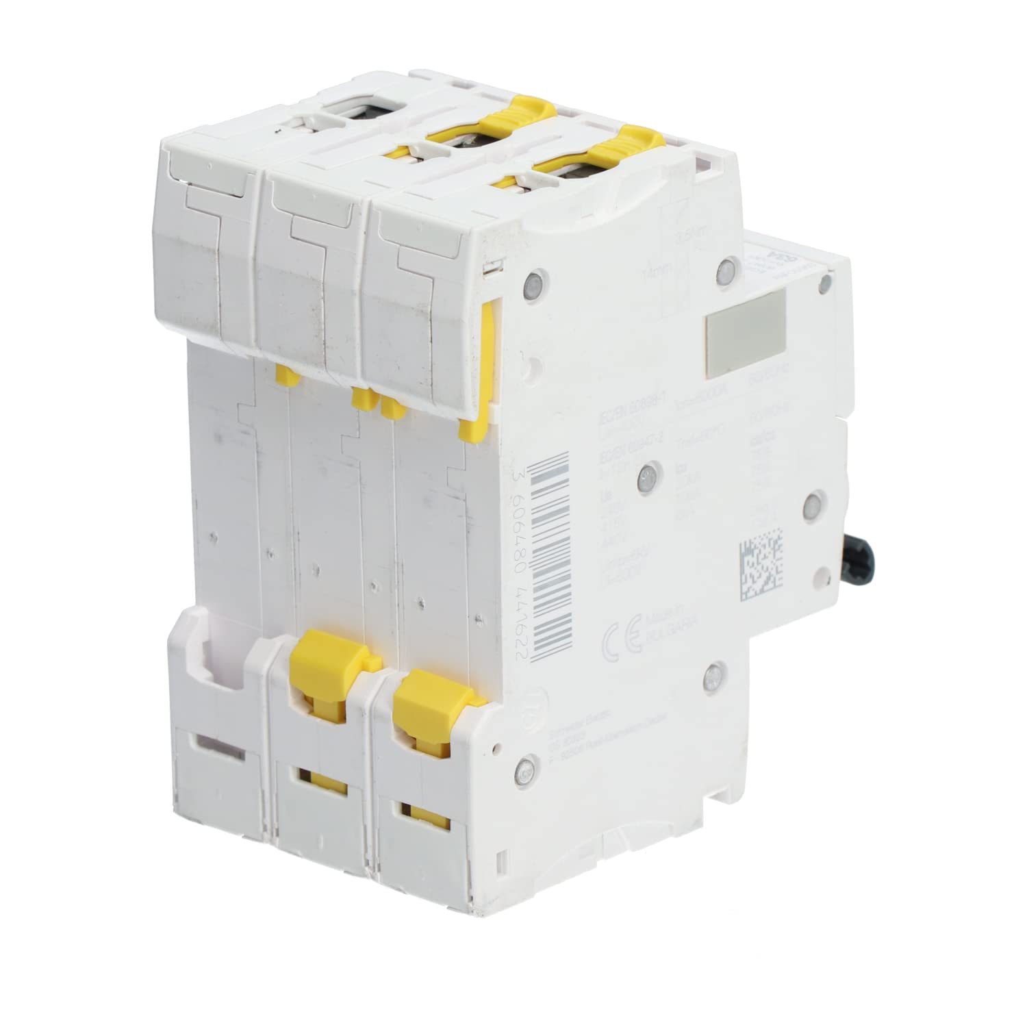 Schneider A9F05363 Disjoncteur iC60N 3P 63A Caractéristique D