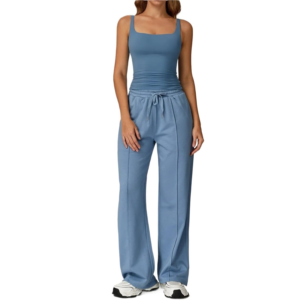 Ensemble Sport Femme Ensemble de Yoga 2 pièces, vêtements Gymnastique for Femmes, survêtement, Sensation Nue, Ensembles d'entraînement, Push Up, Costume Fitness, Course à Pied