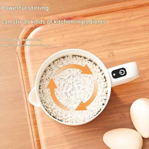Batidor eléctrico para huevos y lavado de arroz automático para desayunos rápidos 8