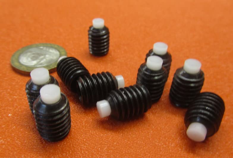 Black Oxide Steel Nylon Tip Set Screw 3/8