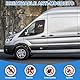 Insektenschutzgitter Kompatibel für Ford Transit MK8/MK9 2015-2024 Medium/High Roof, Magnetisches Insektennetz für Vordertüren (Paar) 2 Stück, Moskitonetze Atmungsaktiv Insekten für Outdoor Camping