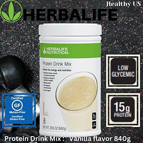 herbalife herbalife protein drink mix vanilla flavor 840g nutrient dense healthy snack protein