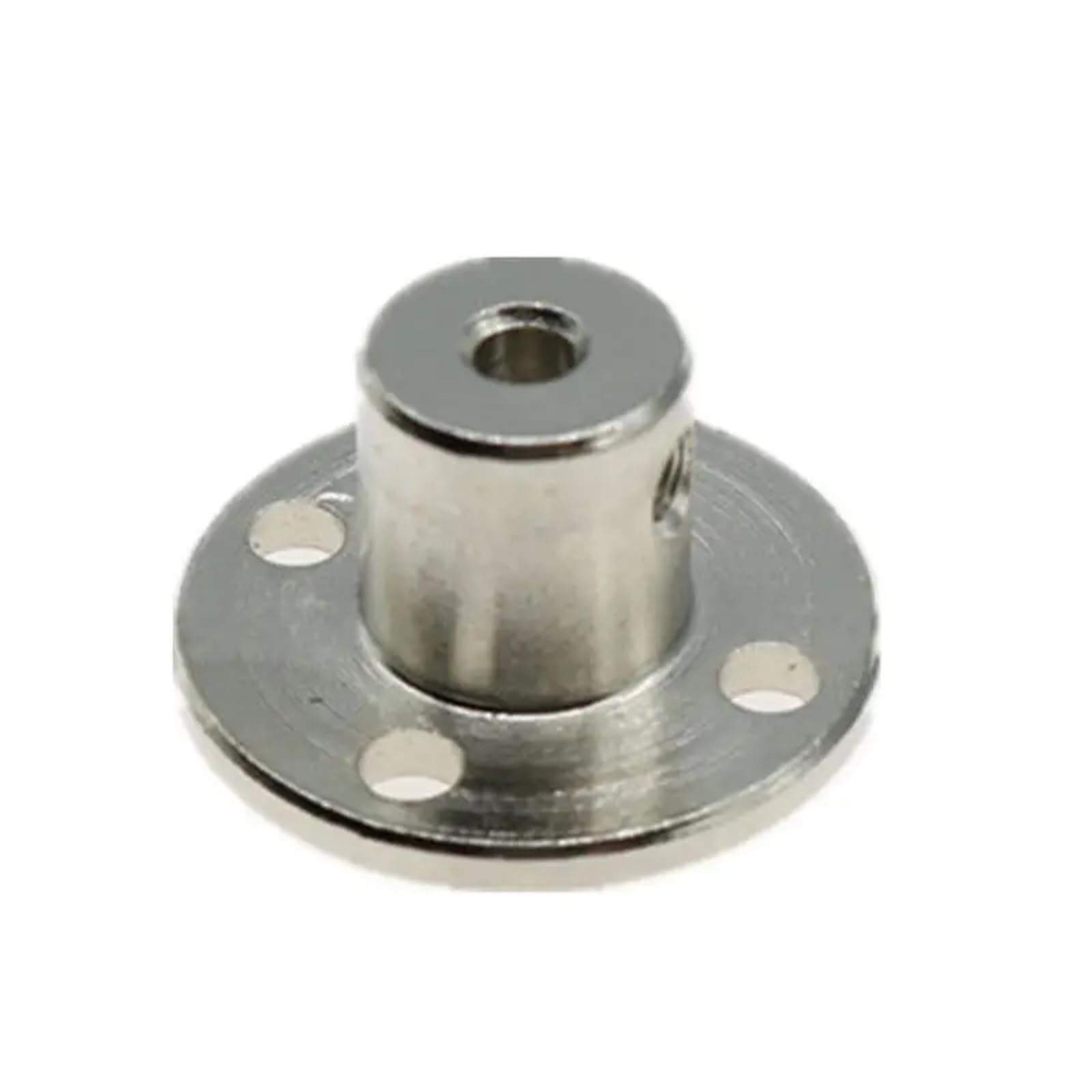 WEKONUMEX Flange Shaft Coupling, Rigid Flange Coupling Motor Shaft Coupler 45 Steel 3-14mm(7mm)