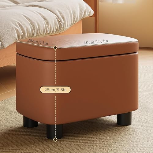 Tabouret à langer ottoman compact pour optimiser les petits espaces - 3