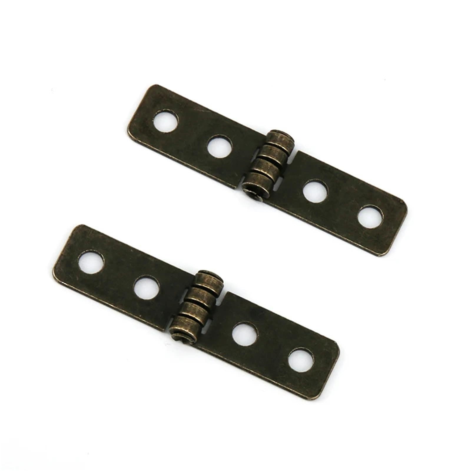Rmwkrmogrf One Color Bronze Jewelry Wooden Box Small Hinges Case Cabinet Door Hinge With Screws 4Pcs