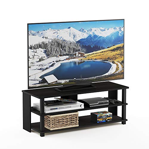 Image of Furinno Sully 3-Tier Stand for TV up to 50, Espresso /Black