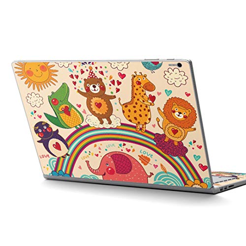 igsticker Surface Book2 Book3 15inch ��p �X�L���V�[�� �T�[�t�F�X �u�b�N 15�C���`�p �V�[�� 002831 �A�j�}�� ���� �L�����N�^�[ �J���t��