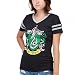Harry Potter House Slytherin Juniors V-Neck T-shirt L