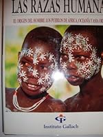 Las Razas Humanas: El Origen Del Hombre. Los Pueblos De Africa, Oceania Y Asia Oriental (Volumen I) 8449407958 Book Cover