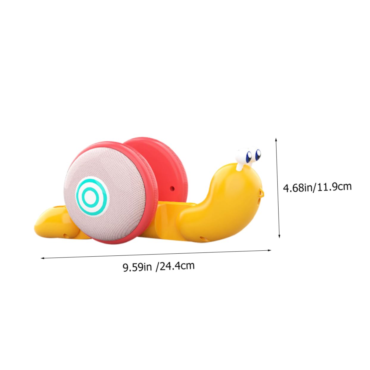 BESPORTBLE 3Pcs Pulling Snail Cartoon Playthings for Engaging Household Supply Stimulates Imagination and Motor Skills Safe and Material Random Color