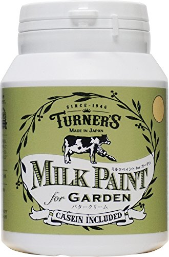 Turner MKG20312 Acrylic Paint, Milk Paint for Garden, Buttercream, 7.8 fl oz (200 ml)