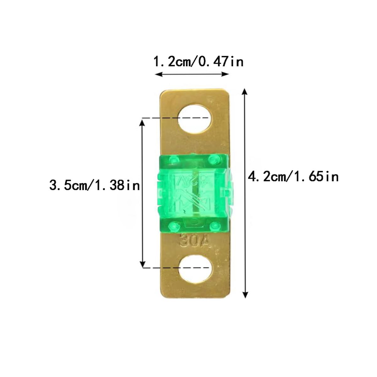 Amazon.com: 30A Fuse AMI,30 Amp Midi,30 A ANS Bolt, 30A AMI Bolt