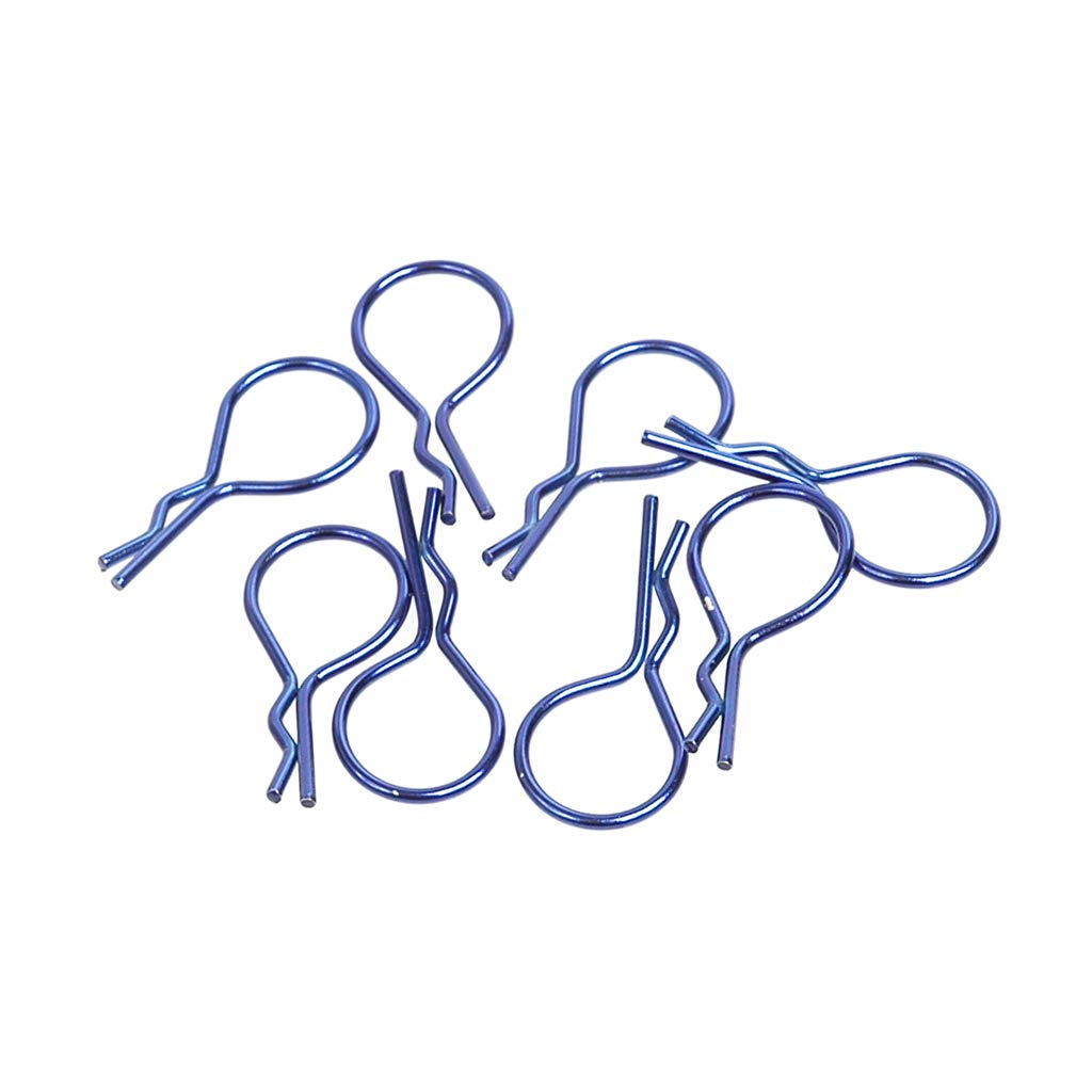 Core RC CR078 - Big Body Clip, Metallic Blue