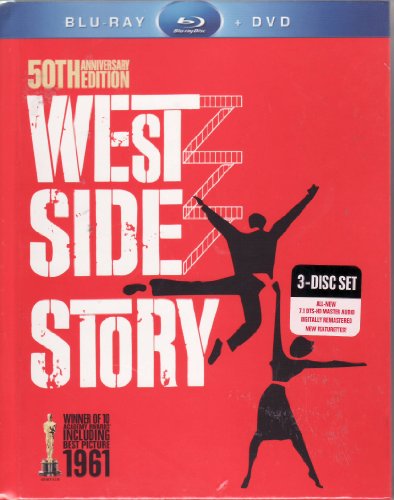 West Side Story 50th Anniversary LIMITED EDITION Combo Pack Includes 3 Disc Set (Blu-ray and DVD) and Book With Rare Photos image 3