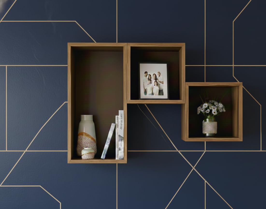 Bronze Back Drop Home Wall Shelves-picture-10
