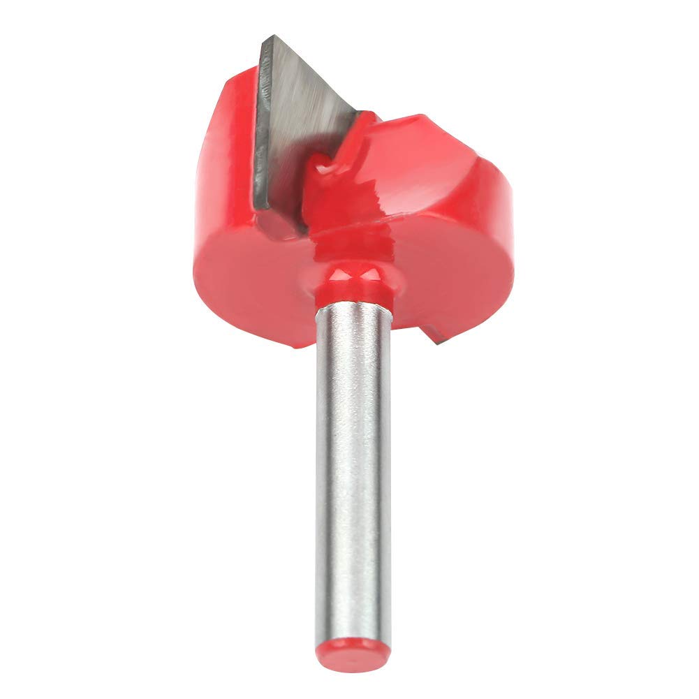 Fraise à Bois CNC, Walfront Outil de Coupe de Machine Tige par le Bas Diamètre de 6 mm(6 * 28)