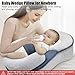 Xeaaou Tummy Time Pillow, Baby Wedge Pillow for Newborn, Reflux Breastfeeding Pillow for Comfortable Play & Feeding Support