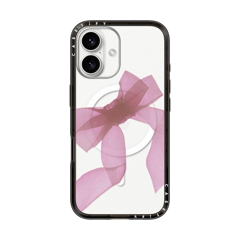 ケースティファイ　iPhone16 Organza Ribbons 新品未使用 Amazon.co.jp: CASETiFY コンパクト iPhone 16 ケース [MagSafe対応