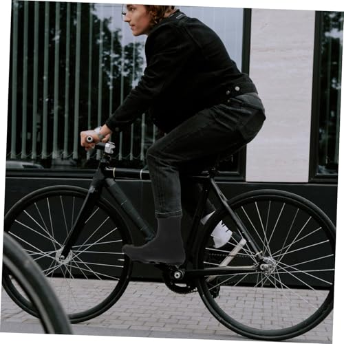 Cobertores reutilizables para zapatos de ciclismo KESYOO - protección impermeable para actividades al aire libre miniatura 7
