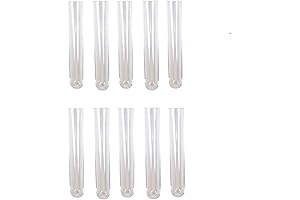 Hexagonal Round Vase DIY Mold Test Tube Flower Device Culture Water Plant Resin Molds